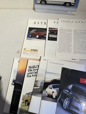 Konvolut Opel Prospekte ,Omega ,Kadett ,Irmscher,Isuzu