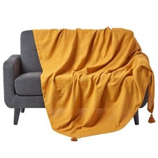 Wohndecke Rajput gelb –
