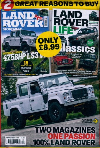 Land rover monthly - land, magazine