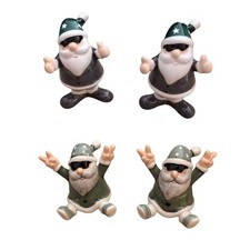 2er Set Weihnachtsdeko Figuren