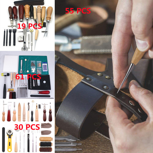 Leder werkzeug set handwerk - werkzeug,