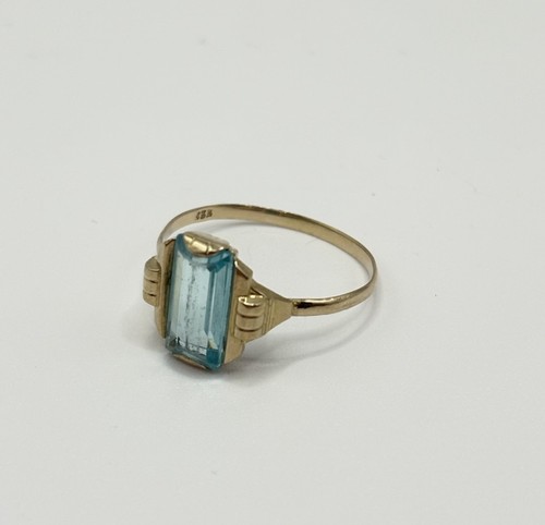 Ring aus 333er - , mit