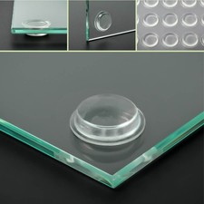 Gummipuffer Ø19x4mm selbstklebend Glasunterlage Gummi transparent Anschlagpuffer