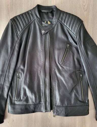 Belstaff lederjacke 52 wie - gr.,