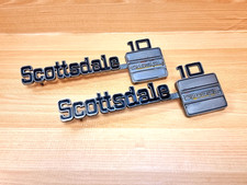 1973-1980 CHEVY SCOTTSDALE 10 DIESEL - EMBLEME - ORIGINAL - RARITÄT - USA