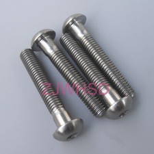 4pcs M5 x 30mm Titanium Pan