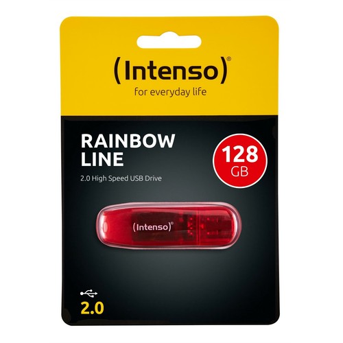 Intenso usb stick rainbow line - intenso,