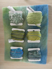 6 Stickgarne Stickgarnmischung