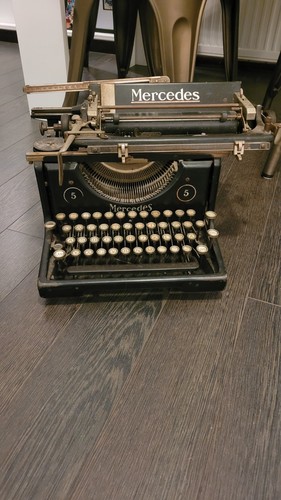 Mercedes schreibmaschine typ - mercedes, 5