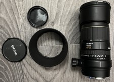 Sigma 135–400mm f/4.5–5.6 APO Telezoomobjektiv sehr gut Danubia 1A Skylight Filt