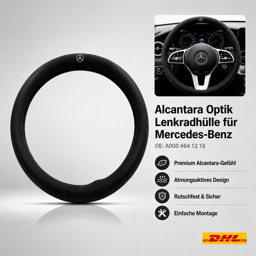 Alcantara lenkradbezug für - alcantara,