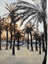 Aquarell Bild Gemälde Malerei