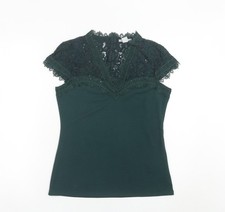 H&M Blusentop Damen grün