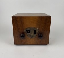 Röhrenempfänger Huth Signalbau E112W - Tischgerät Holzgehäuse - Deutschland 1931