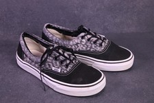 Vans Era Damen Sneaker Skaterschuhe Gr. 38 schwarz grau Leopardenmuster BC1961