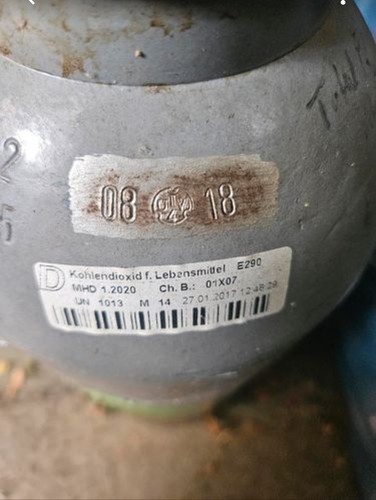 Co2 kohlensäure 6kg e290 - kohlensäure,