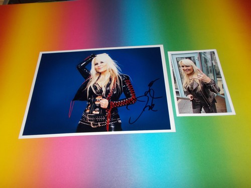 Doro pesch warlock sexy signed - doro,