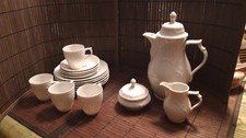 Rosenthal Mokkaservice Sanssouci Weiß mit  17 Teile