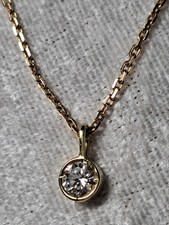 585er Gelbgold Collier mit
