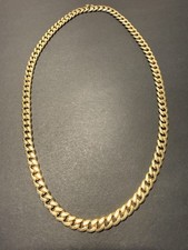 Goldkette 585 Panzer - 45 cm -