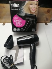 Braun Reise Haartrockner SatinHair3 Style & Go klappbar HD 350