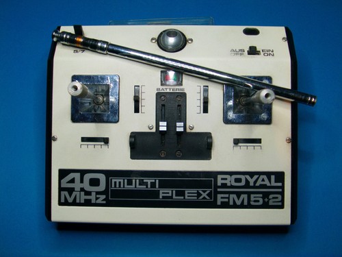 Multiplex royal 40mhz 5 2 - multiplex,