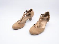 Ariane Damen Pumps Sandalette Freizeitschuh Leder braun Gr. 39 EU Art. 1290-50