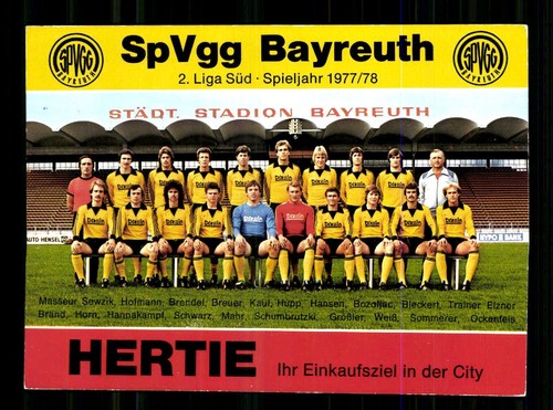 Original mannschaftskarte - original,