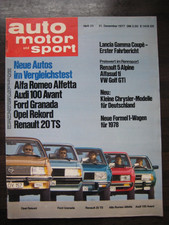 Auto Motor Sport Heft 26