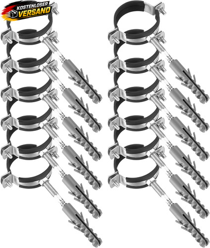 Rohrschellen 50mm set mit - rohrschellen,