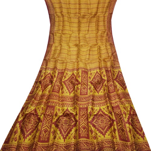 Vintage gelb sarees - gelb,