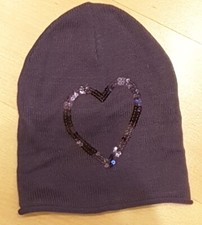 LILA TCM MÜTZE mit LILA