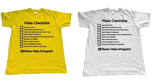 Bedrucktes herren shirt - bedrucktes, t-shirt