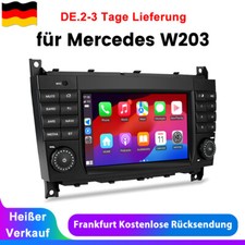 Android 13 Autoradio Für Mercedes-Benz C/CLK/CLC Klasse W203 W209 GPS Nav WIFI