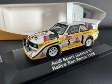 Minichamps Audi S1 Rallye San Remo 1985 HB 1:43 Audi Tradition Collection OVP