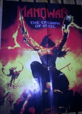 MANOWAR - THE TRIUMPH OF STEEL  - POSTER - 45 cm x 58 cm TOP