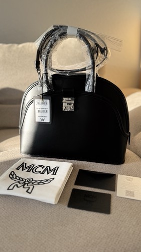 Mcm handtasche anna - anna, schwarz