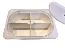 Alternativer Ikea Trofast Box (20x30x10cm) Sortiereinsatz Unterteilung 4-Fach