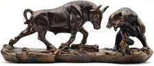 Wall street bull bear - wall,