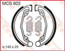 MCS803 Bremsbacken 140x25