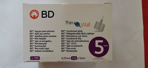 Thin wall pen nadeln - bd, 2