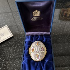 Pillendose England 1995 - Halcyon Days Enamels