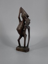 Ebenholz figur skulptur - ebenholz,