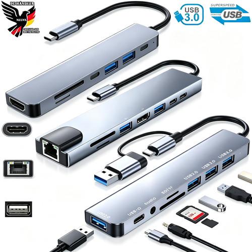 Usb hub adapter verteiler - adapter,