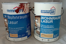 Remmers Wohnraumlasur 2,5L Holzlasur Möbellasur Wandlasur Unfall (S173)