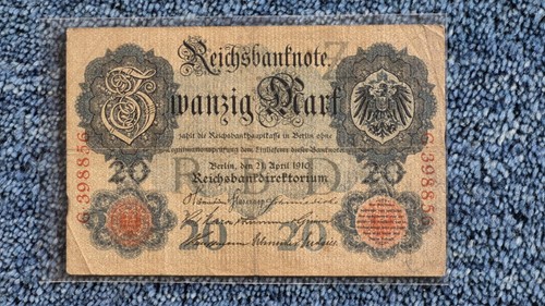 Deutsches reich banknote - deutsches, 20