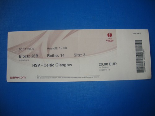Ticket hsv hamburger sv - hsv,