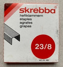 Skrebba - Heftklammern 23/8 **perfekt**