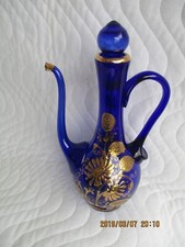 Alte schöne Karaffe Kobalt