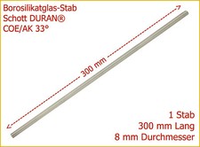 (2,75€/St) 1 St. Borosilikat